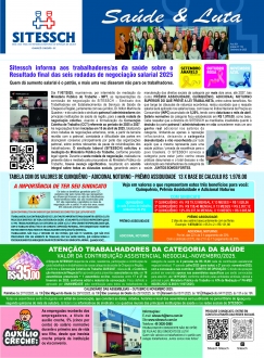 SITESSCH - Sindicato dos Trabalhadores em Estabelecimentos de Servios de Sade de Chapec e regio -